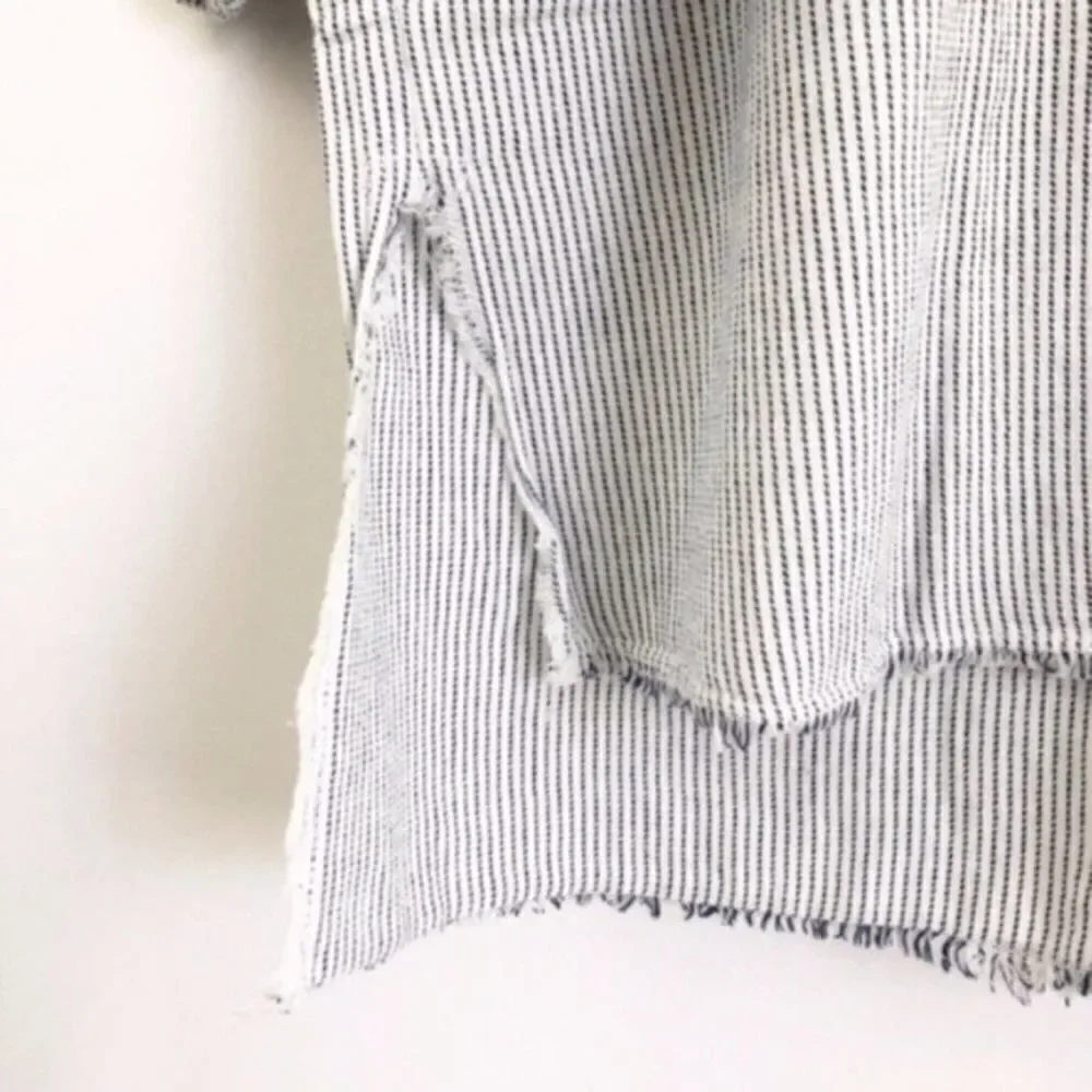 VELVET BY GRAHAM & SPENCER Drinn Split Neck Top - Picture 4 of 8
